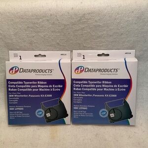 Dataproducts #R5110 Compatible Typewriter Ribbon Replaces IBM 1299845 Set of 2